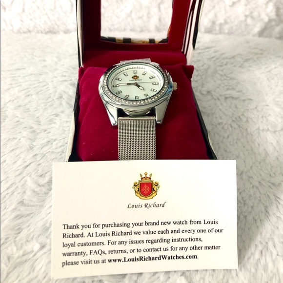 Louis Richard Ladies Watch - NEW - Picture 1 of 3